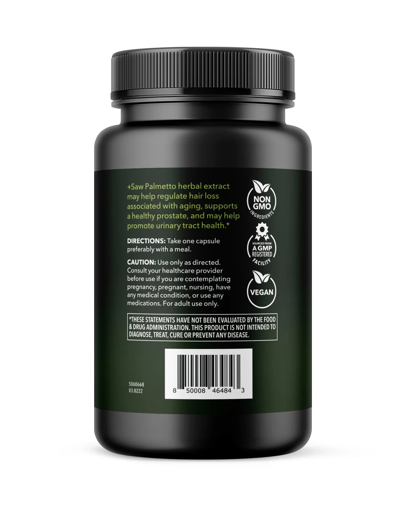 Havasu Saw Palmetto for Men | Hair Growth Prostate Supplement, 200 Ct