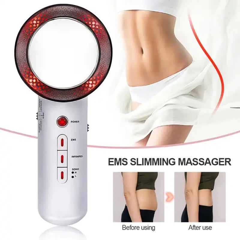 Portable Ultrasonic Body Slimming Machine Ultracavitation Fat anti Cellulite Remover Slimming Equipment Body Massager