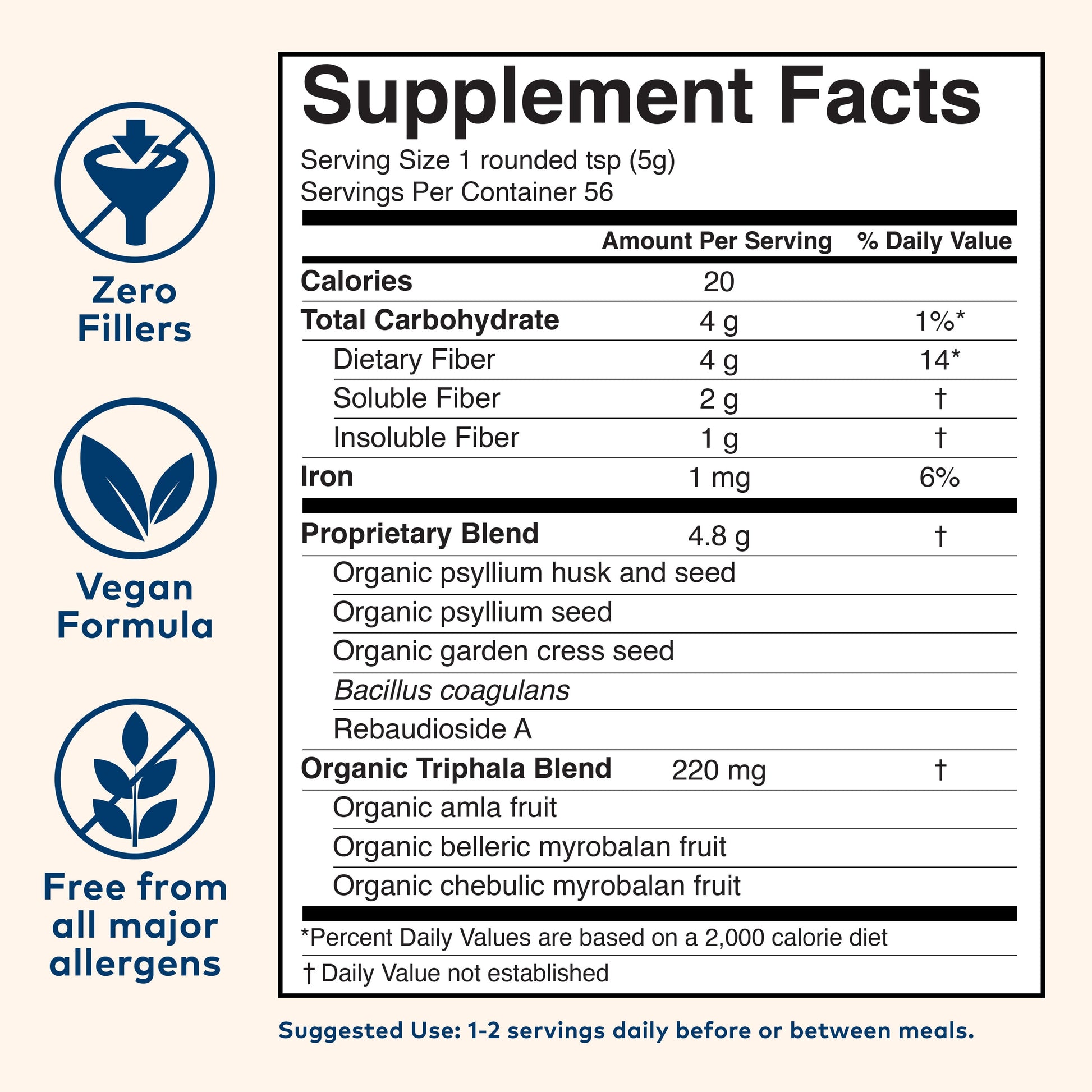 Psyllium Pre & Probiotic Fiber Original  10 Oz Bag