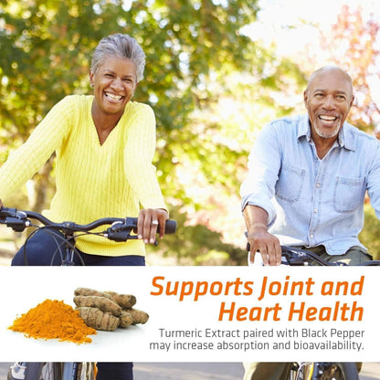 Turmeric Curcumin Supplement 2600Mg Organic Ginger Turmeric, Bioperine Black 95%