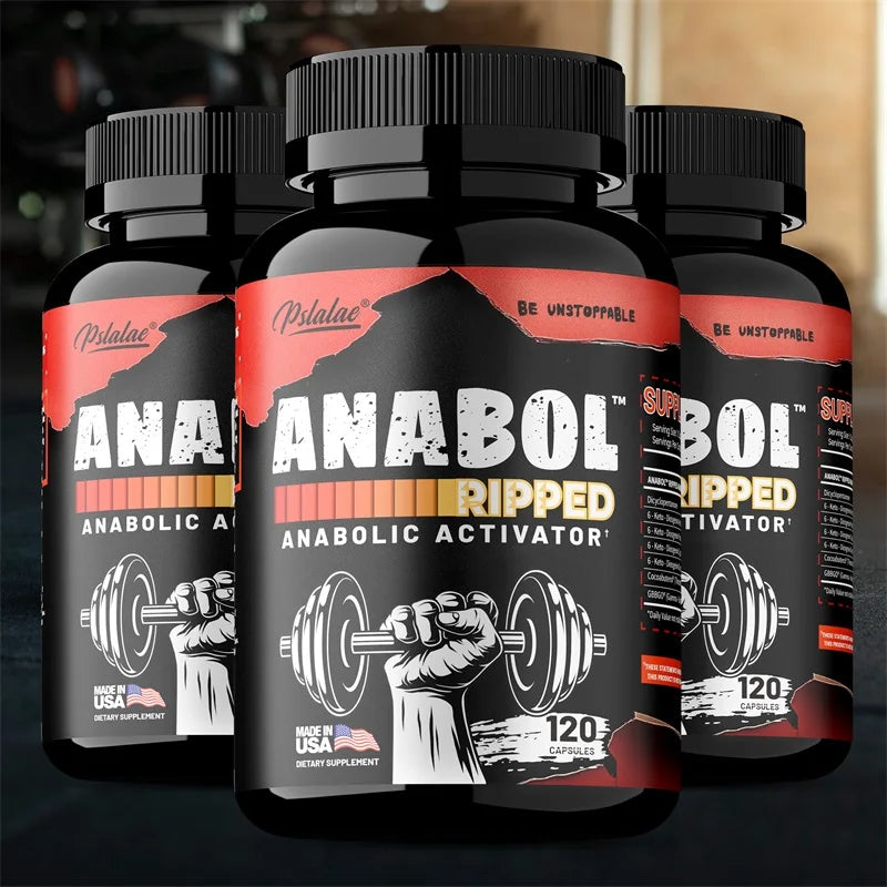 Anabol Ripped: Advanced Anabolic Muscle Builder for Enhanced Abdominal Muscle Mass, Accelerated Growth, Recovery, and Strength