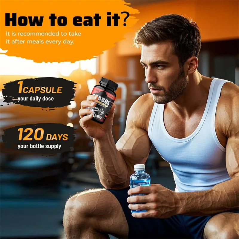 Anabol Ripped: Advanced Anabolic Muscle Builder for Enhanced Abdominal Muscle Mass, Accelerated Growth, Recovery, and Strength