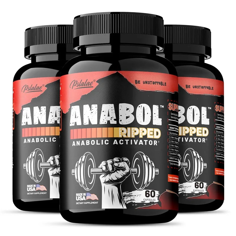 Anabol Ripped: Advanced Anabolic Muscle Builder for Enhanced Abdominal Muscle Mass, Accelerated Growth, Recovery, and Strength