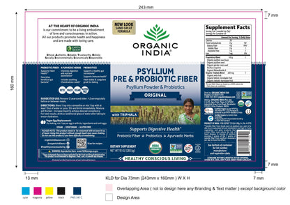 Psyllium Pre & Probiotic Fiber Original  10 Oz Bag