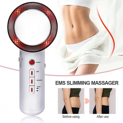 Portable Ultrasonic Body Slimming Machine Ultracavitation Fat anti Cellulite Remover Slimming Equipment Body Massager